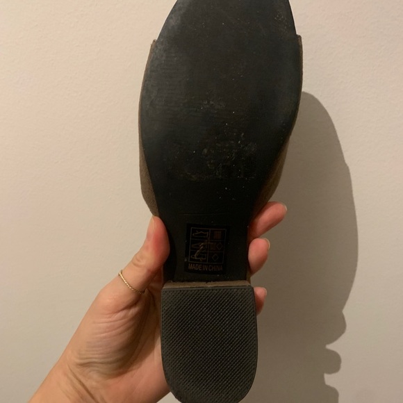 Oak + Fort Heeled mules in Linen size 7 - Picture 6 of 8